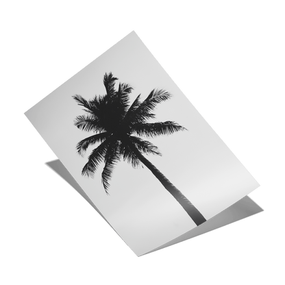 THE ABSTRACT PALM*Papier*40x60*Papier*Kunstwerk*Masculina.nl