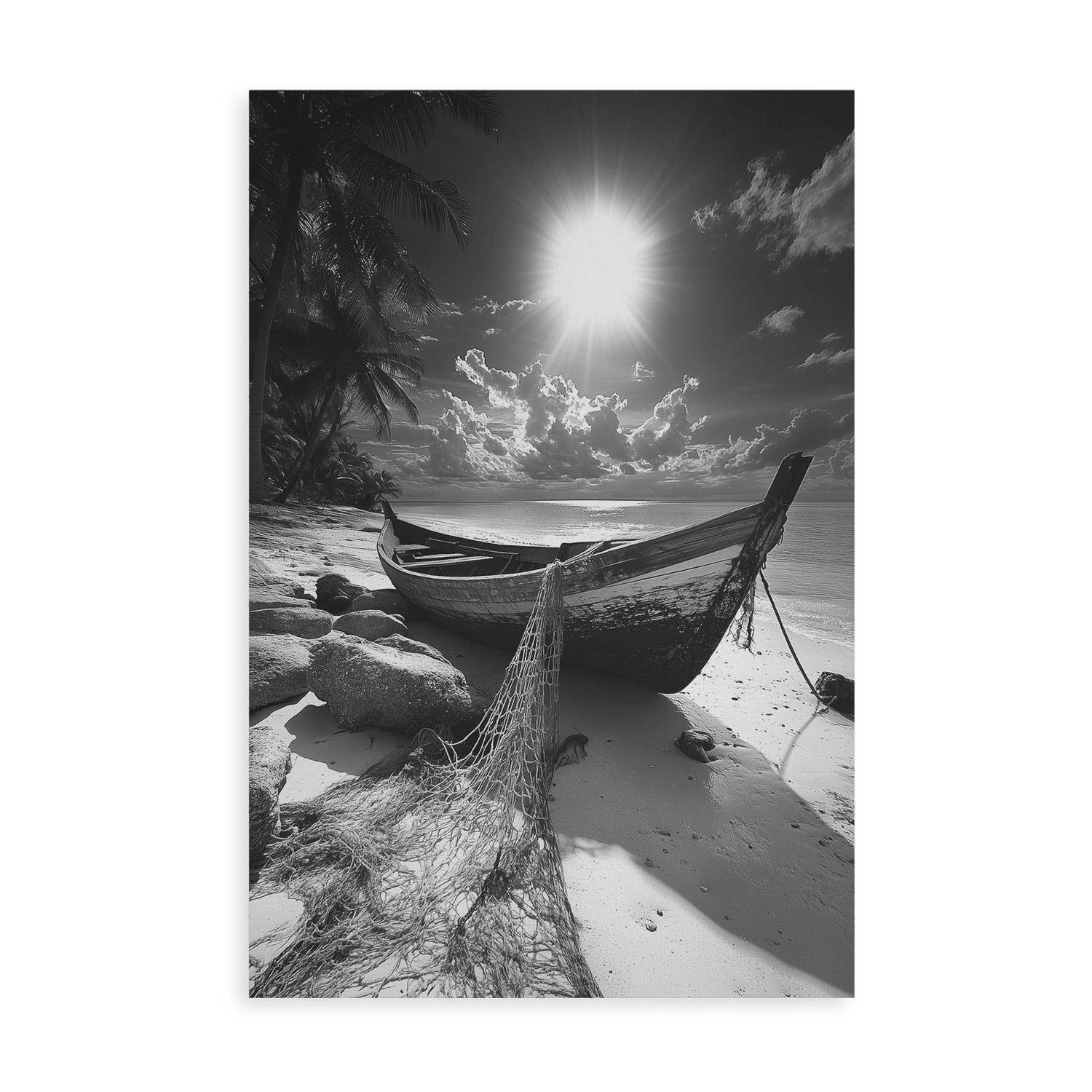 THE LONELY VESSEL*Canvas*40x60*Canvas*Kunstwerk*Masculina.nl