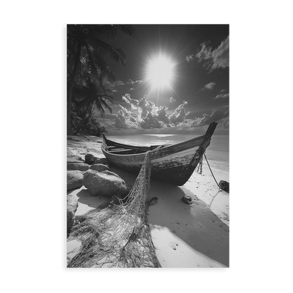 THE LONELY VESSEL*Canvas*40x60*Canvas*Kunstwerk*Masculina.nl