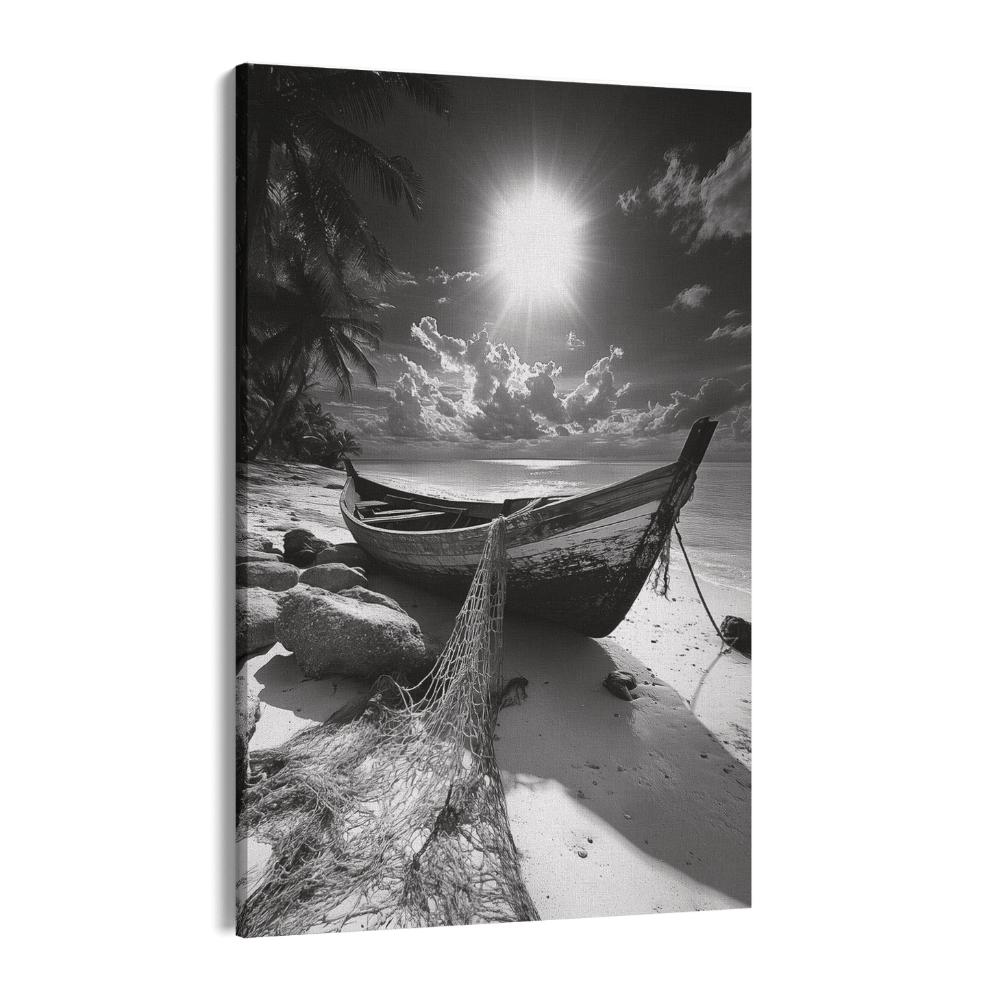 THE LONELY VESSEL*Canvas*40x60*Canvas*Kunstwerk*Masculina.nl