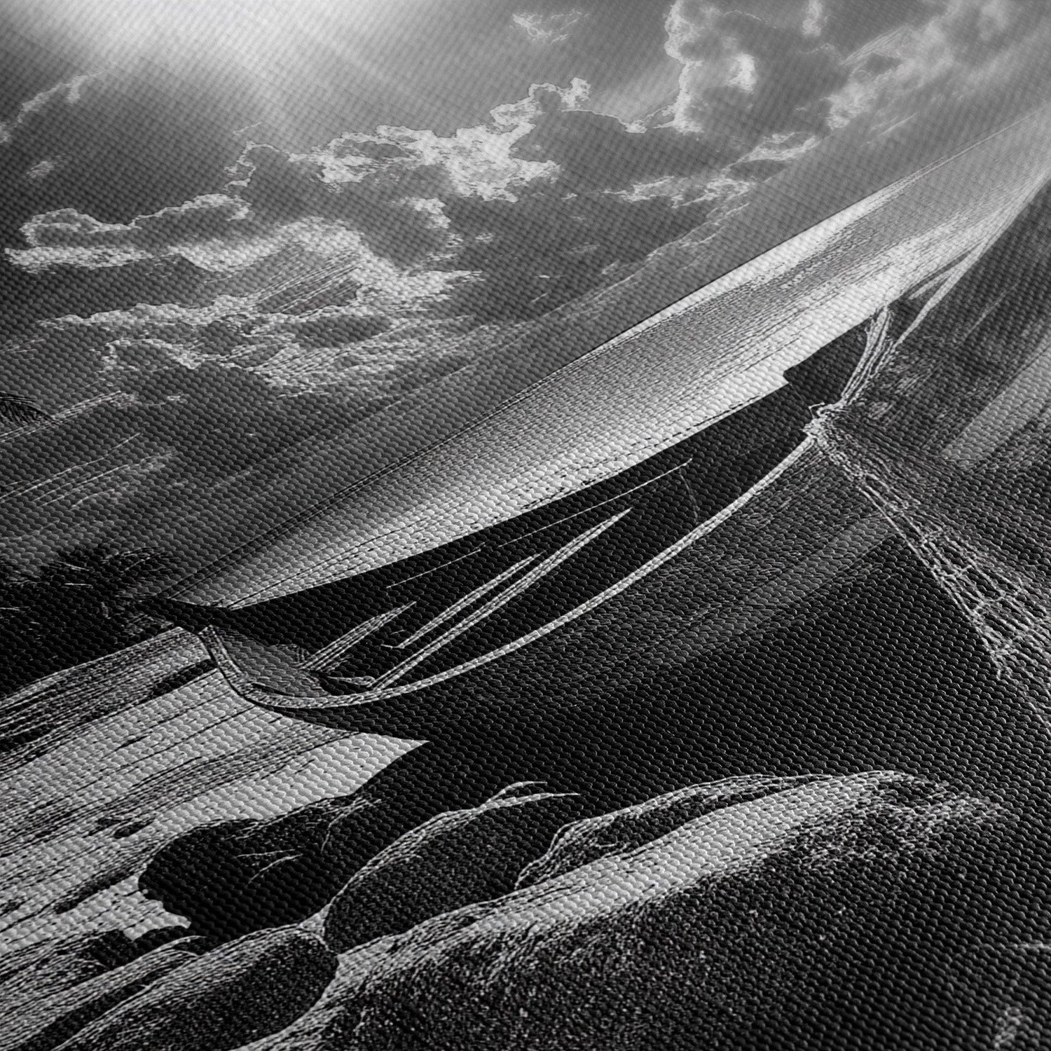 THE LONELY VESSEL*Canvas*40x60*Canvas*Kunstwerk*Masculina.nl