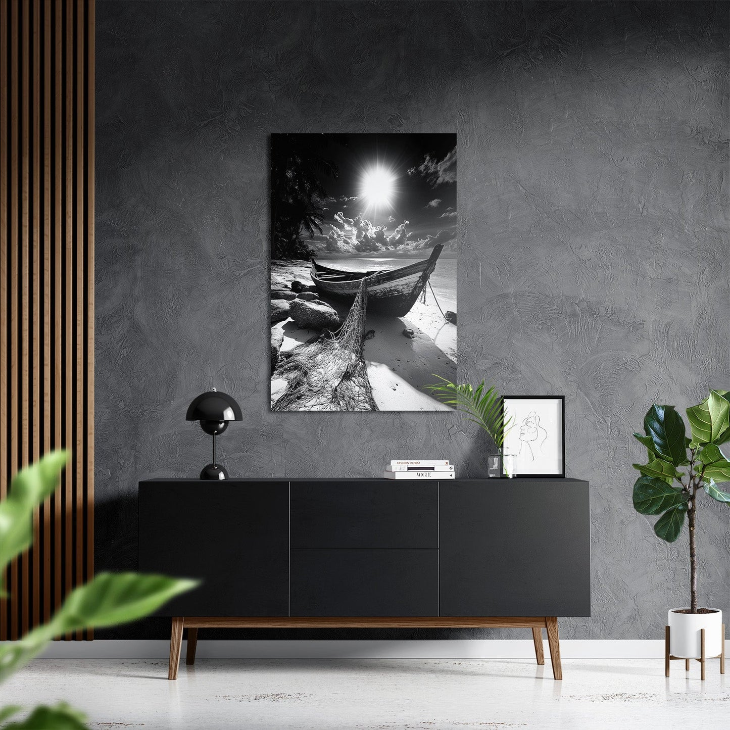 THE LONELY VESSEL*Dibond*40x60*Dibond*Kunstwerk*Masculina.nl
