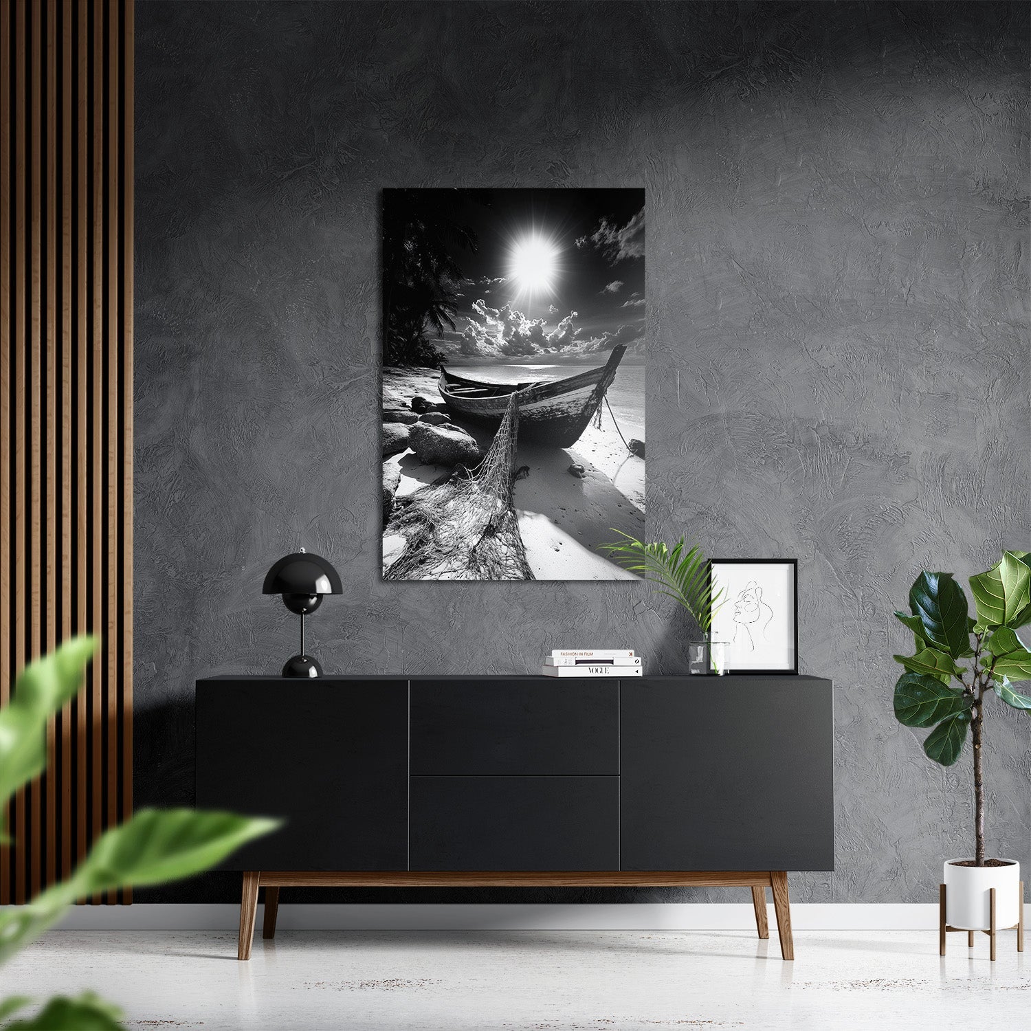 THE LONELY VESSEL*Dibond*40x60*Dibond*Kunstwerk*Masculina.nl