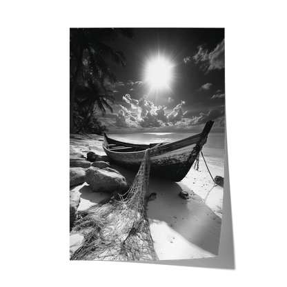 THE LONELY VESSEL*Papier*40x60*Papier*Kunstwerk*Masculina.nl