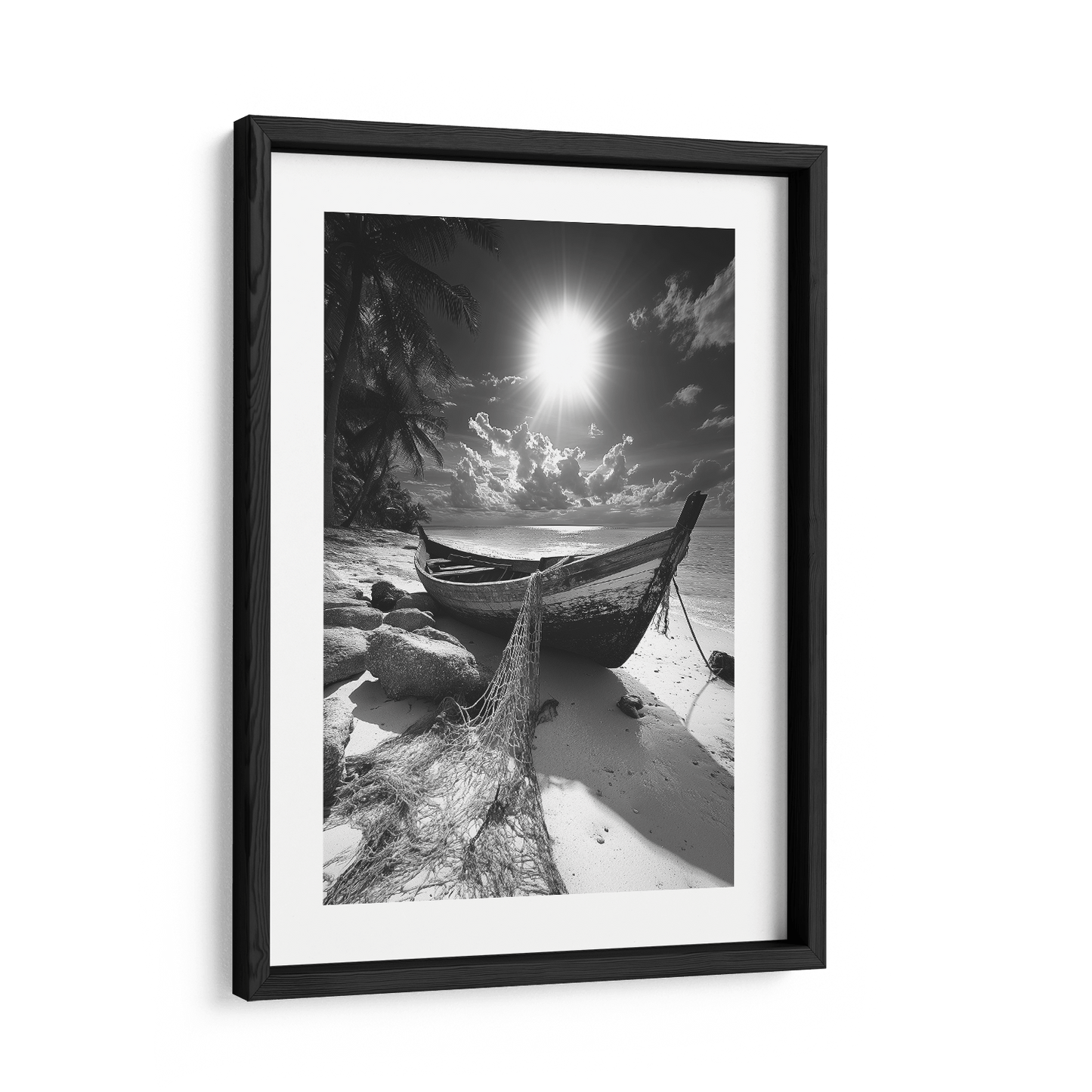 THE LONELY VESSEL*Papier*40x60*Papier*Kunstwerk*Masculina.nl