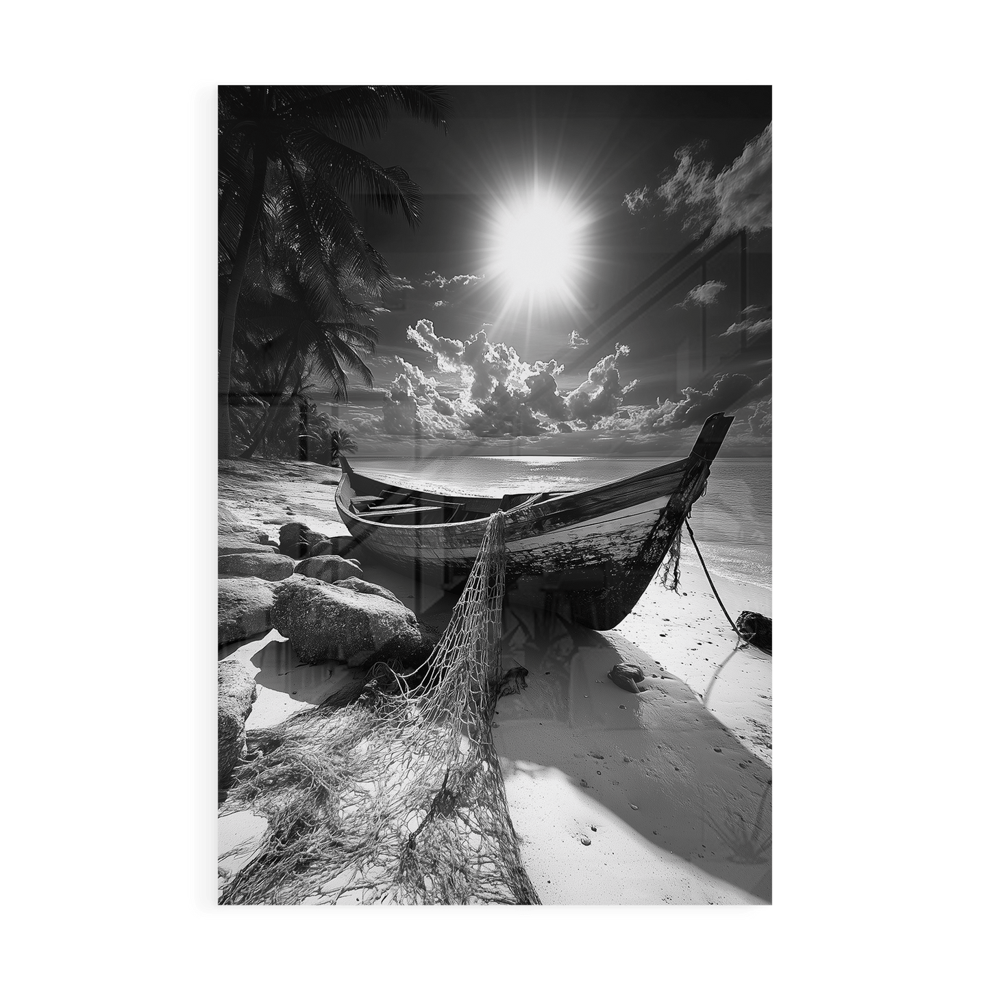 THE LONELY VESSEL*Plexiglas*40x60*Plexiglas*Kunstwerk*Masculina.nl