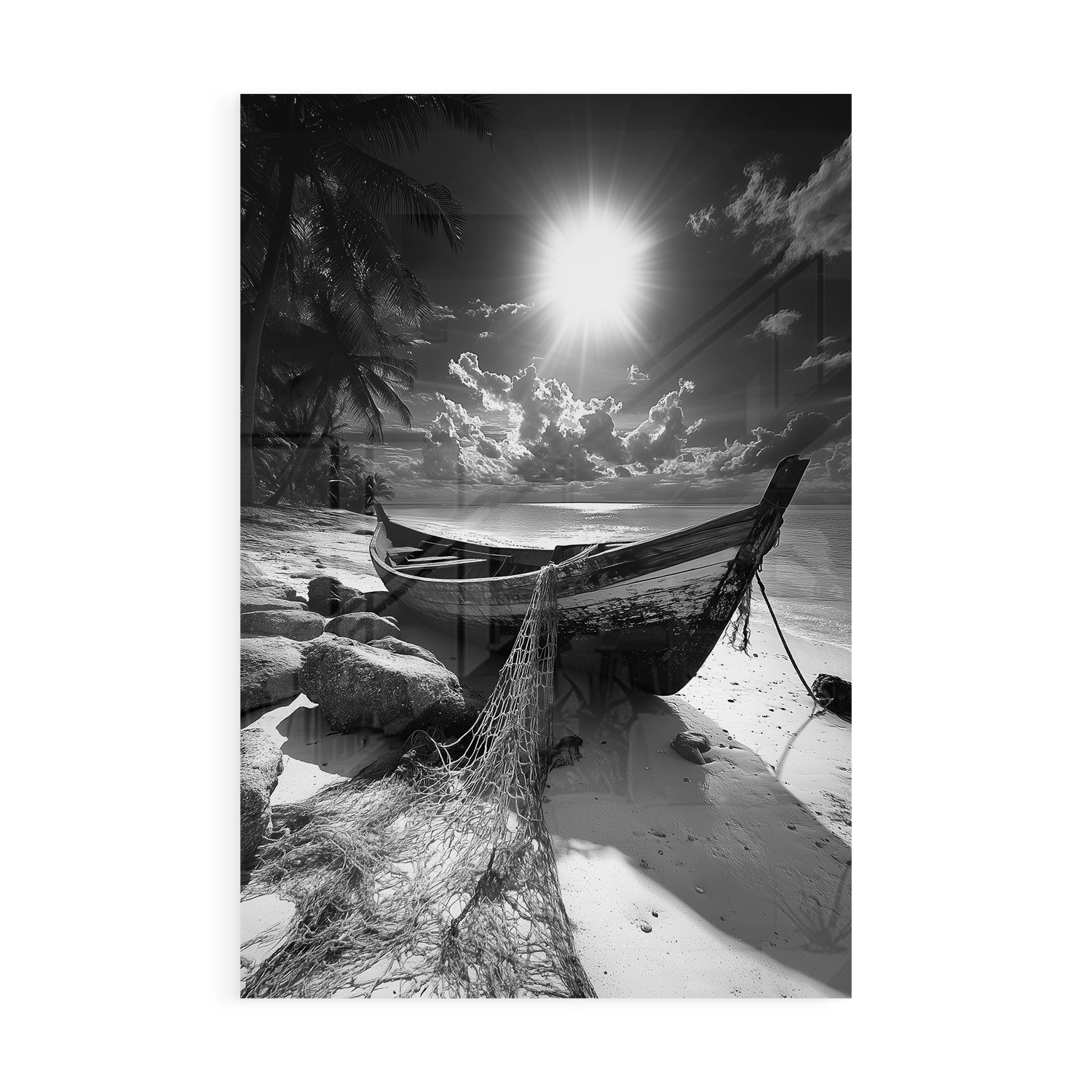 THE LONELY VESSEL*Plexiglas*40x60*Plexiglas*Kunstwerk*Masculina.nl
