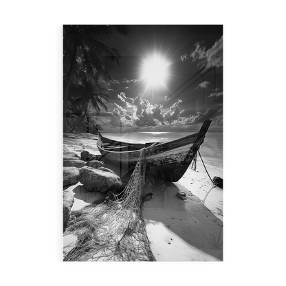 THE LONELY VESSEL*Plexiglas*40x60*Plexiglas*Kunstwerk*Masculina.nl