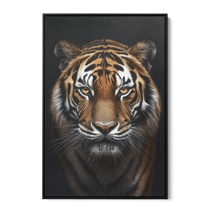 TIGER PORTRAIT*Canvas*40x60*Baklijst*Kunstwerk*Masculina.nl
