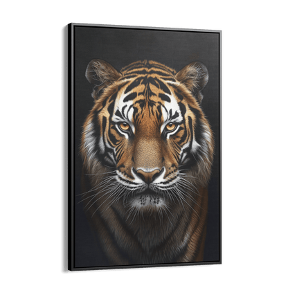 TIGER PORTRAIT*Canvas*40x60*Baklijst*Kunstwerk*Masculina.nl