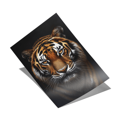 TIGER PORTRAIT*Papier*40x60*Papier*Kunstwerk*Masculina.nl