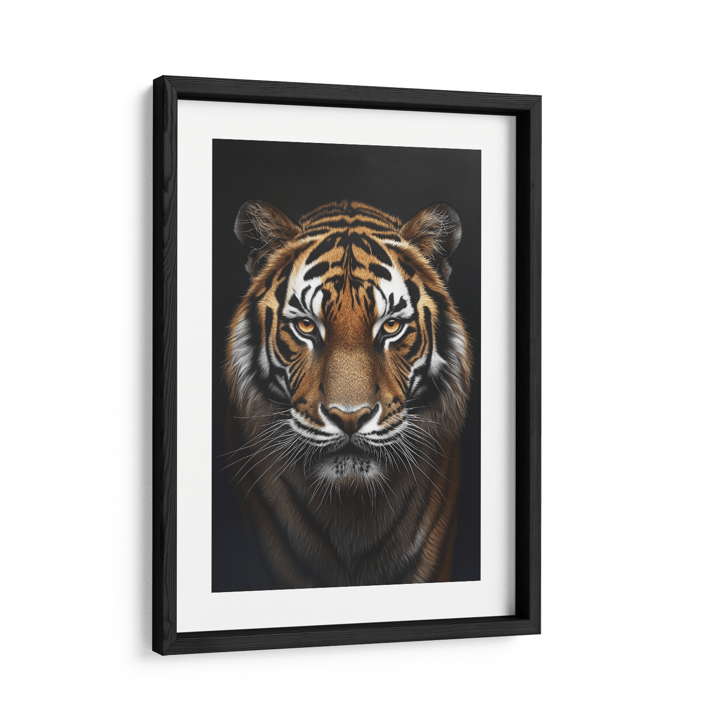TIGER PORTRAIT*Papier*40x60*Papier*Kunstwerk*Masculina.nl