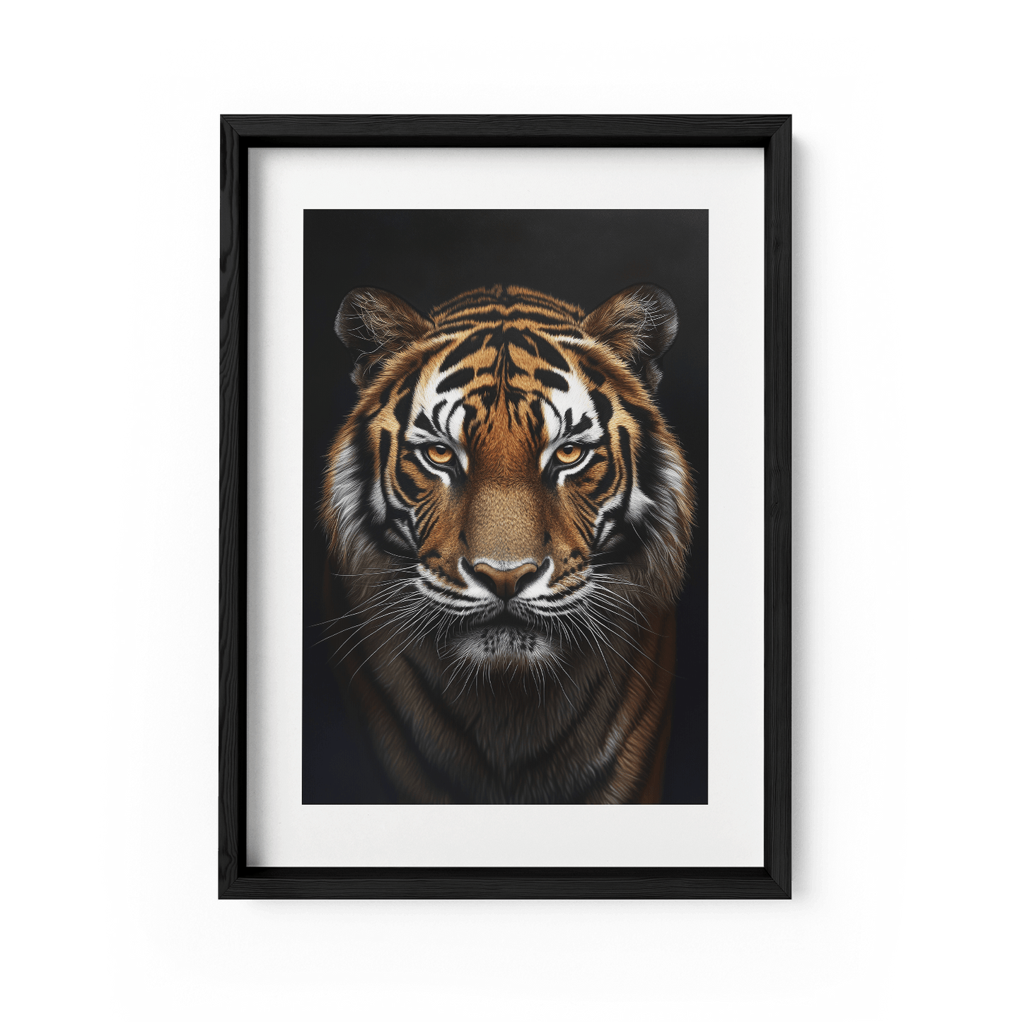 TIGER PORTRAIT*Papier*40x60*Papier*Kunstwerk*Masculina.nl