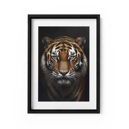 TIGER PORTRAIT*Papier*40x60*Papier*Kunstwerk*Masculina.nl