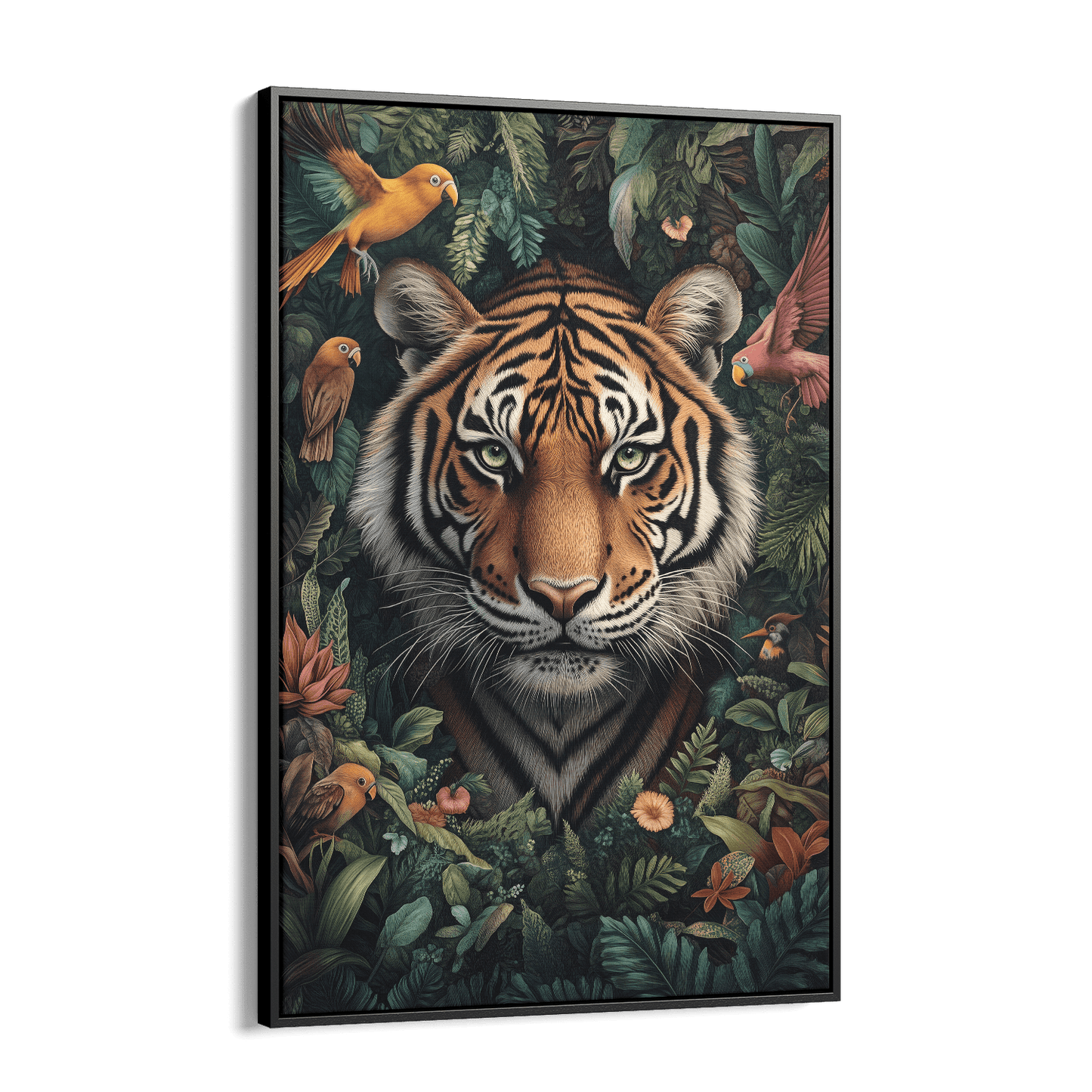 TROPICAL TIGER*Canvas*40x60*Baklijst*Kunstwerk*Masculina.nl