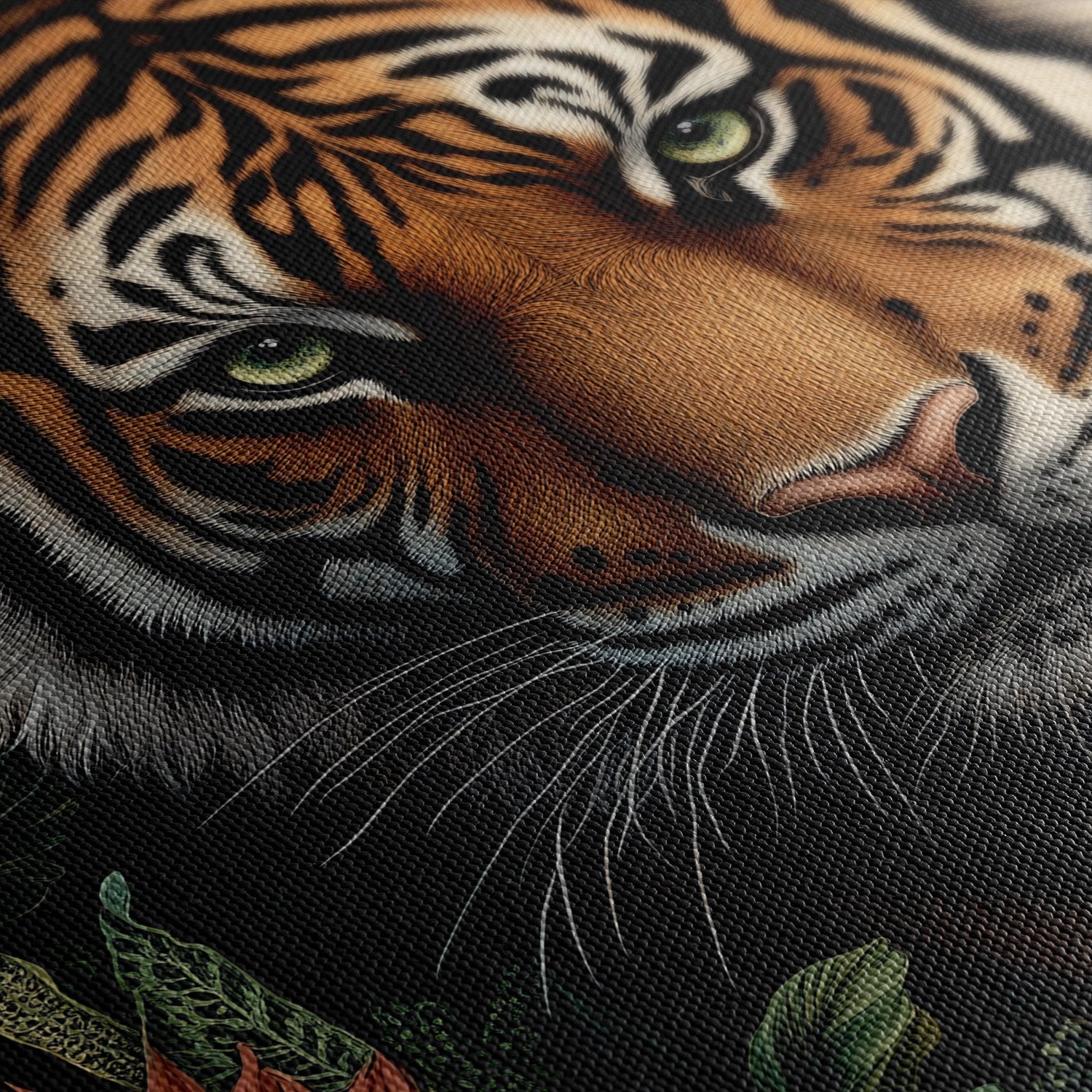 TROPICAL TIGER*Canvas*40x60*Canvas*Kunstwerk*Masculina.nl