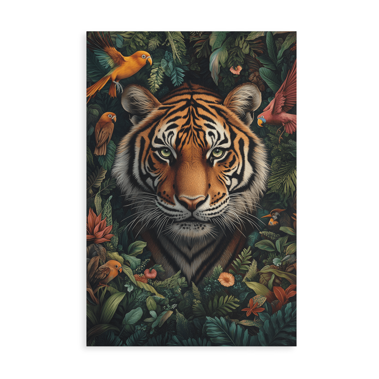 TROPICAL TIGER*Canvas*40x60*Canvas*Kunstwerk*Masculina.nl