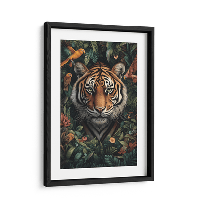 TROPICAL TIGER*Papier*40x60*Papier*Kunstwerk*Masculina.nl