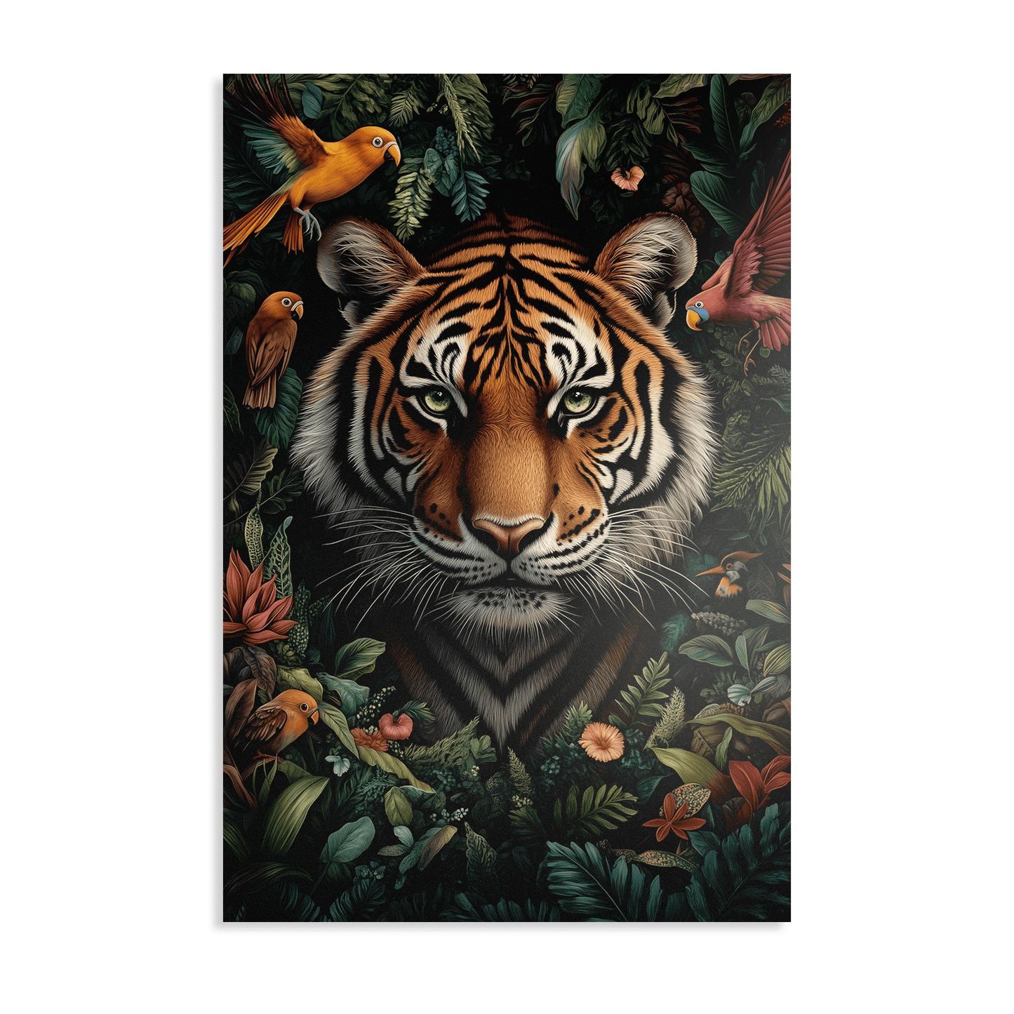 TROPICAL TIGER*Dibond*40x60*Dibond*Kunstwerk*Masculina.nl