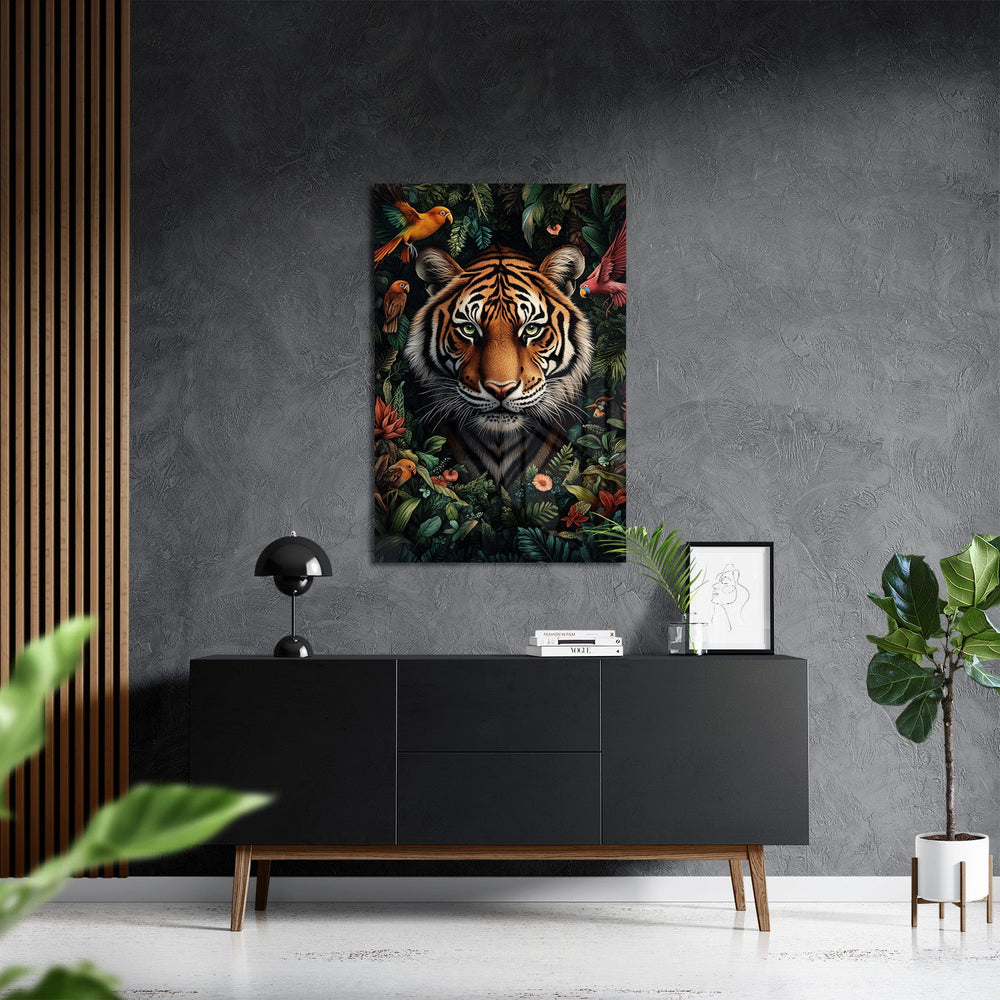 TROPICAL TIGER*Plexiglas*40x60*Plexiglas*Kunstwerk*Masculina.nl