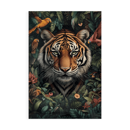 TROPICAL TIGER*Plexiglas*40x60*Plexiglas*Kunstwerk*Masculina.nl