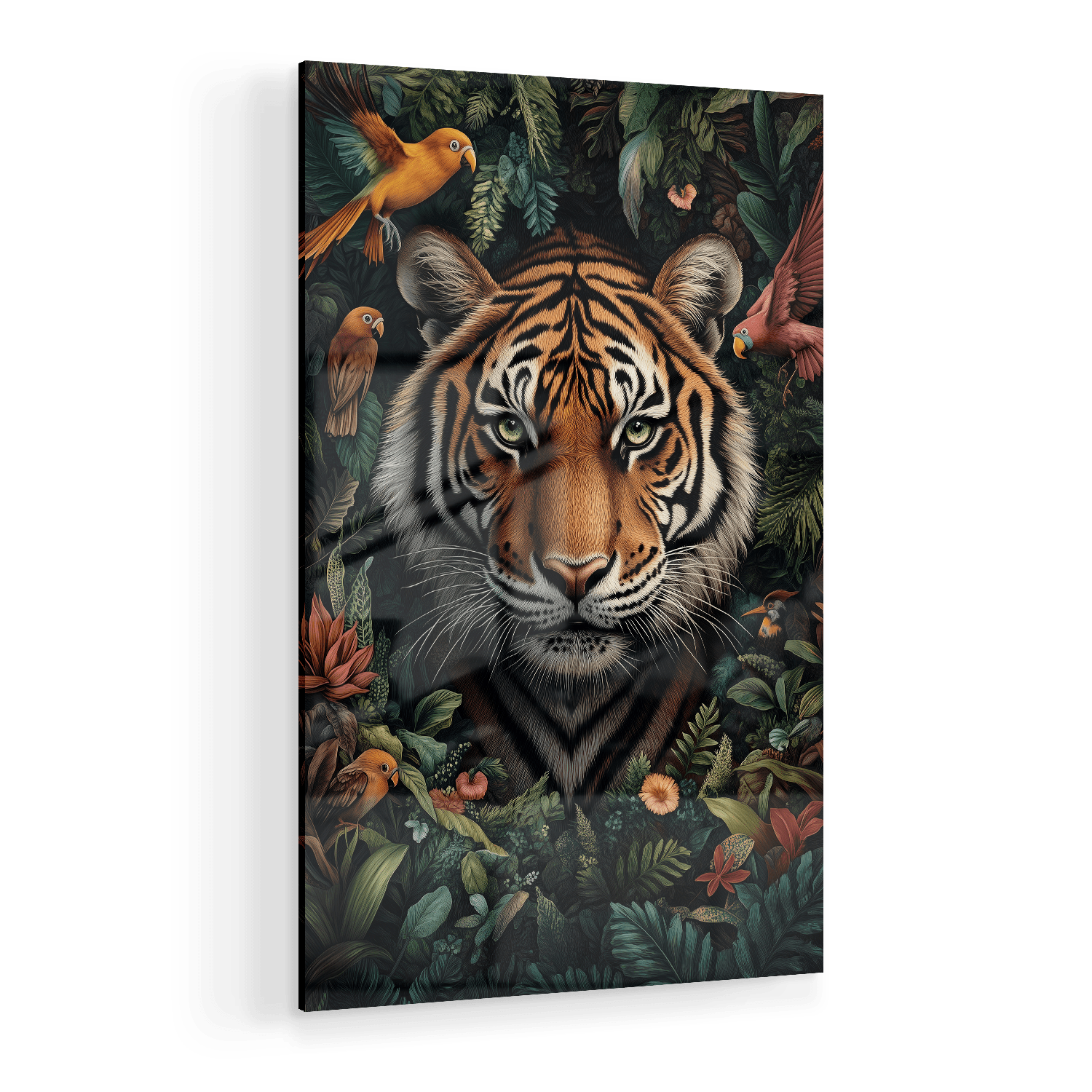 TROPICAL TIGER*Plexiglas*40x60*Plexiglas*Kunstwerk*Masculina.nl