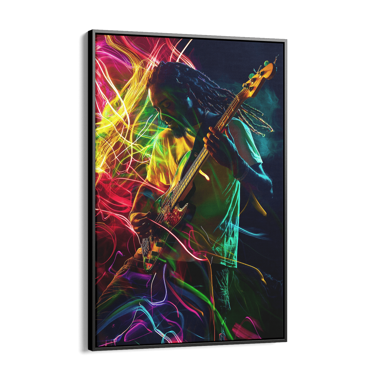VIBRANT VIBES*Canvas*40x60*Baklijst*Kunstwerk*Masculina.nl