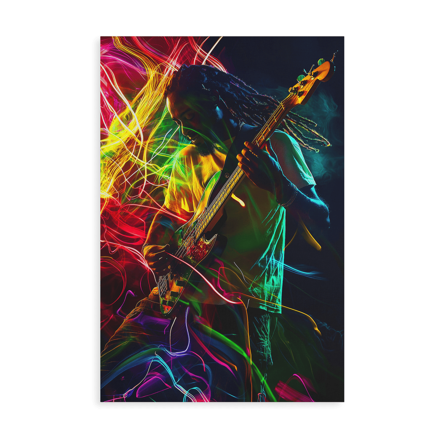 VIBRANT VIBES*Canvas*40x60*Canvas*Kunstwerk*Masculina.nl