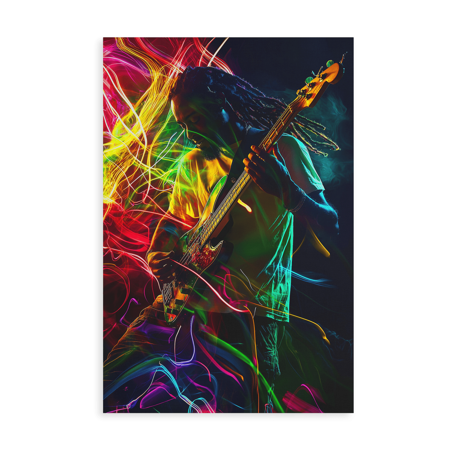 VIBRANT VIBES*Canvas*40x60*Canvas*Kunstwerk*Masculina.nl