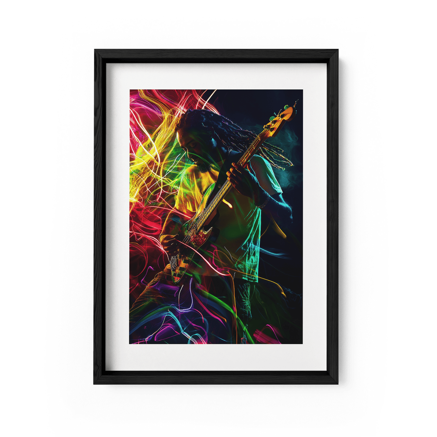 VIBRANT VIBES*Papier*40x60*Papier*Kunstwerk*Masculina.nl