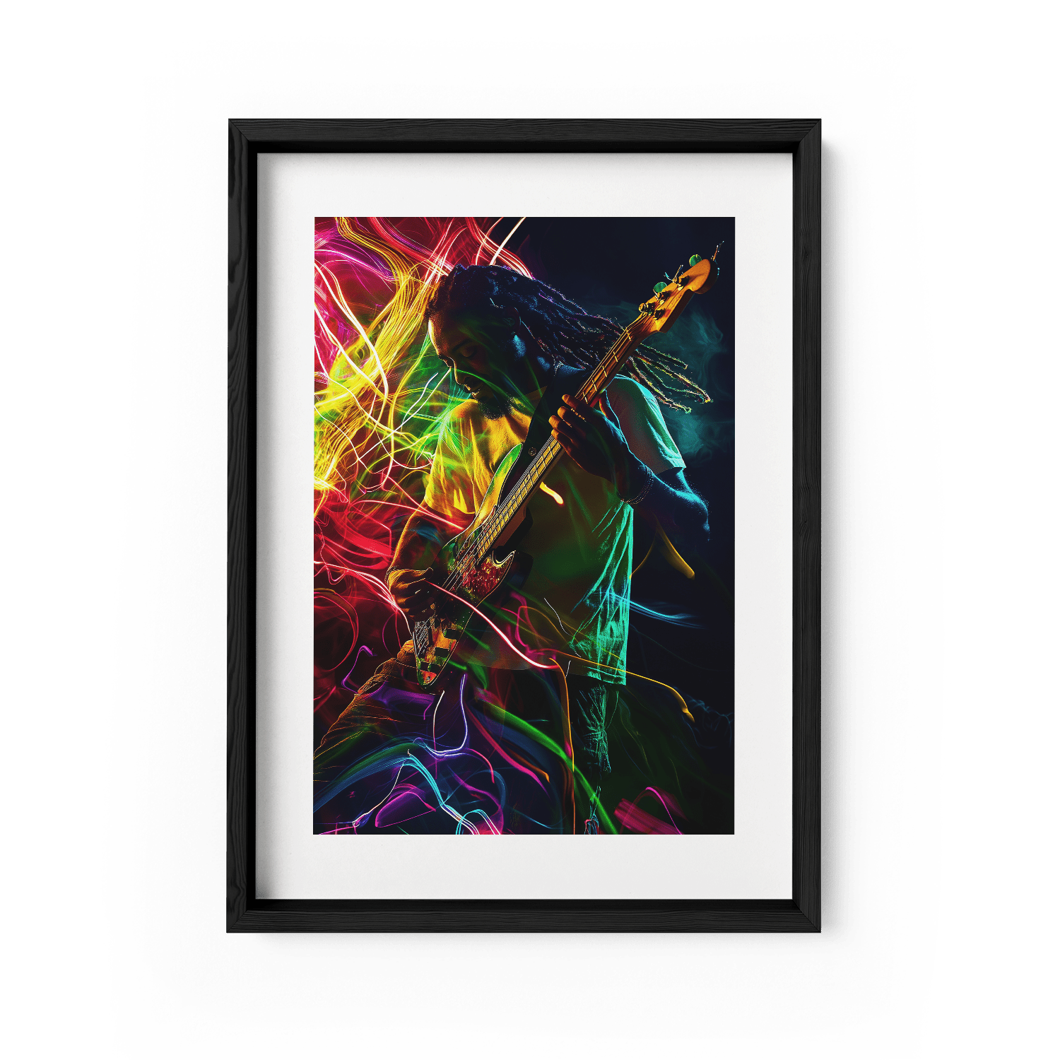 VIBRANT VIBES*Papier*40x60*Papier*Kunstwerk*Masculina.nl