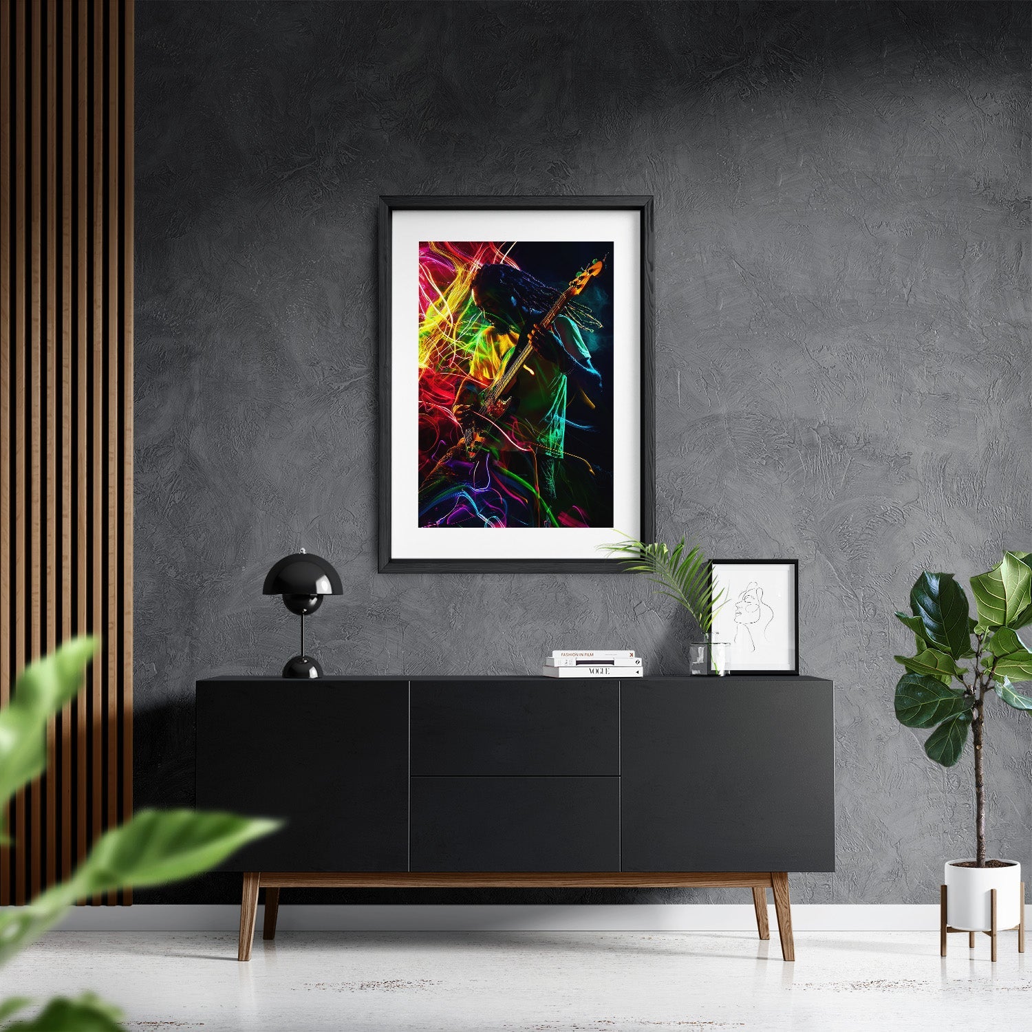 VIBRANT VIBES*Papier*40x60*Papier*Kunstwerk*Masculina.nl