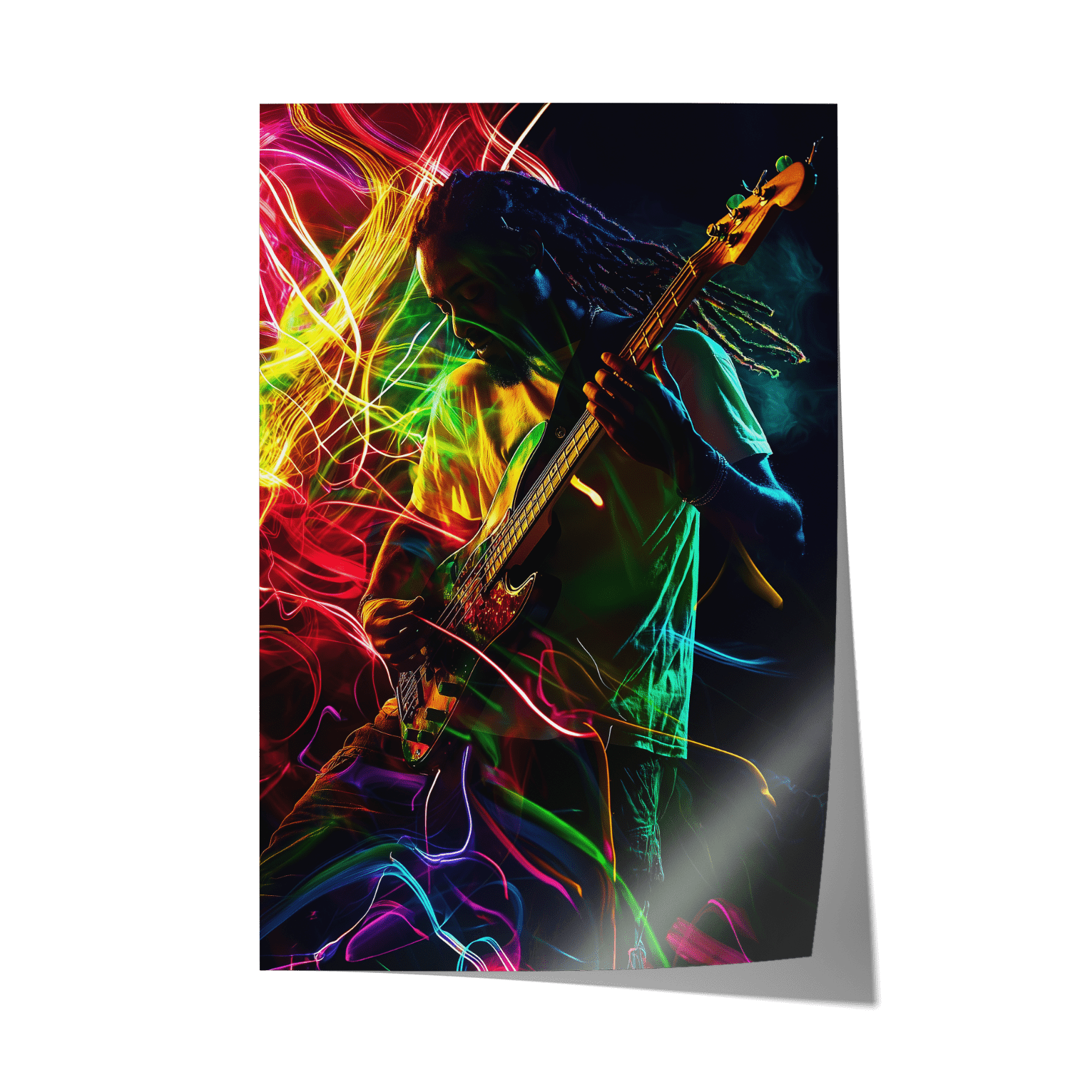 VIBRANT VIBES*Papier*40x60*Papier*Kunstwerk*Masculina.nl