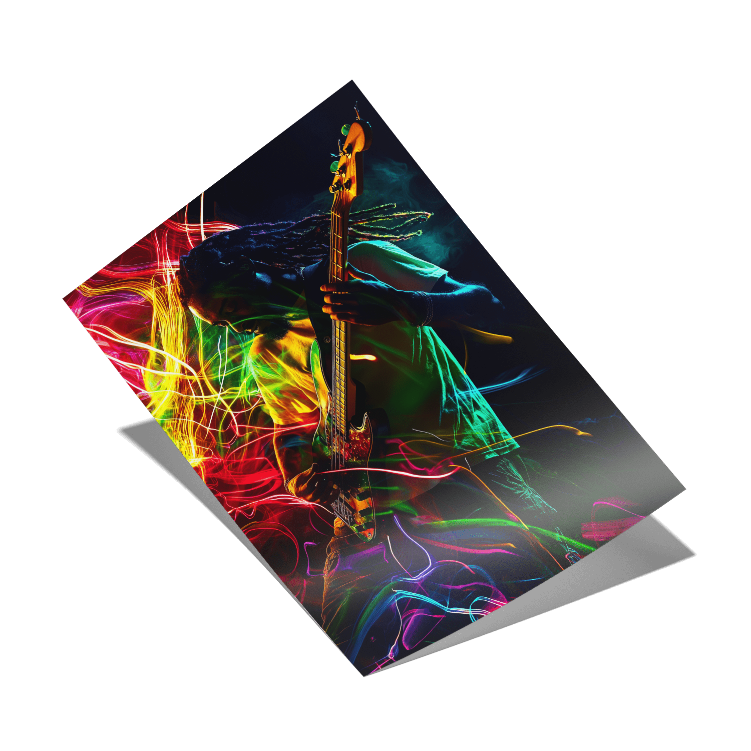 VIBRANT VIBES*Papier*40x60*Papier*Kunstwerk*Masculina.nl
