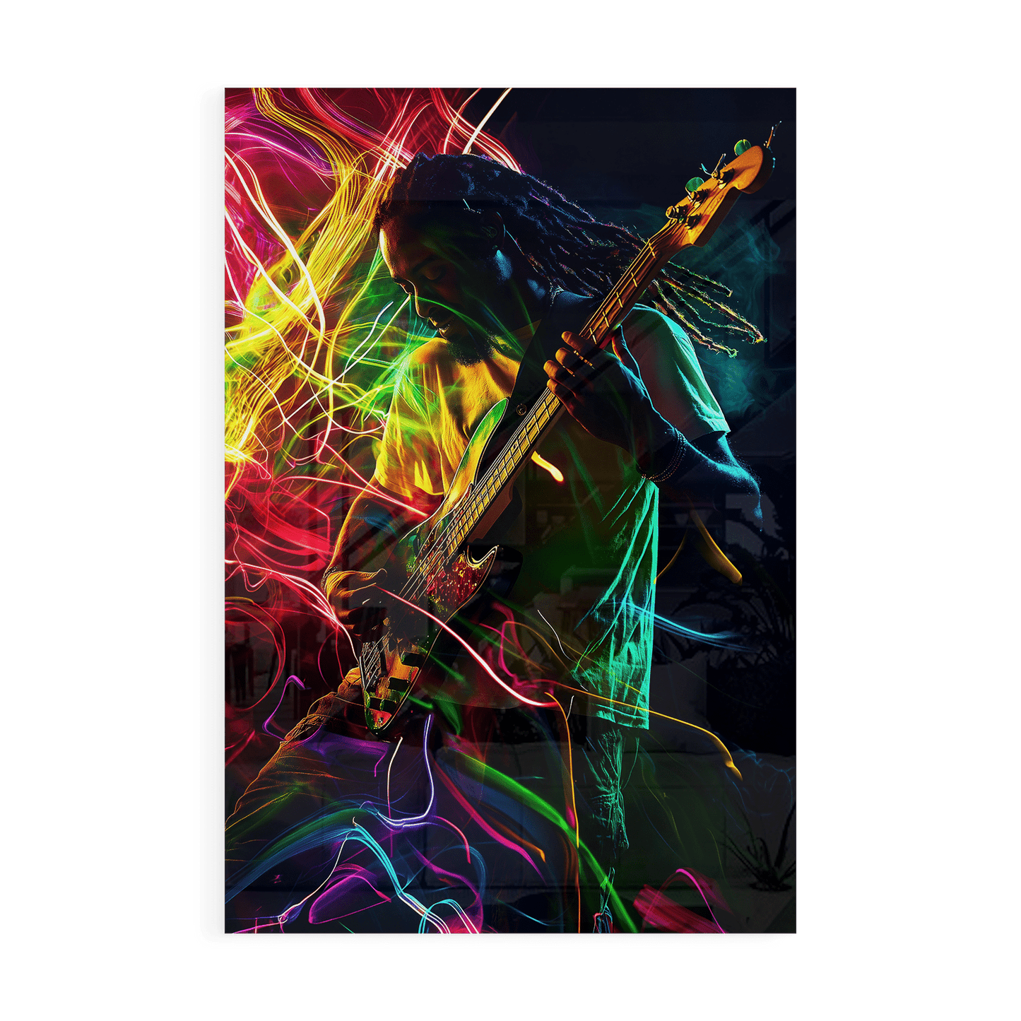 VIBRANT VIBES*Plexiglas*40x60*Plexiglas*Kunstwerk*Masculina.nl
