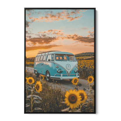 VINTAGE VOYAGE*Canvas*40x60 cm*Baklijst*Kunstwerk*Masculina.nl