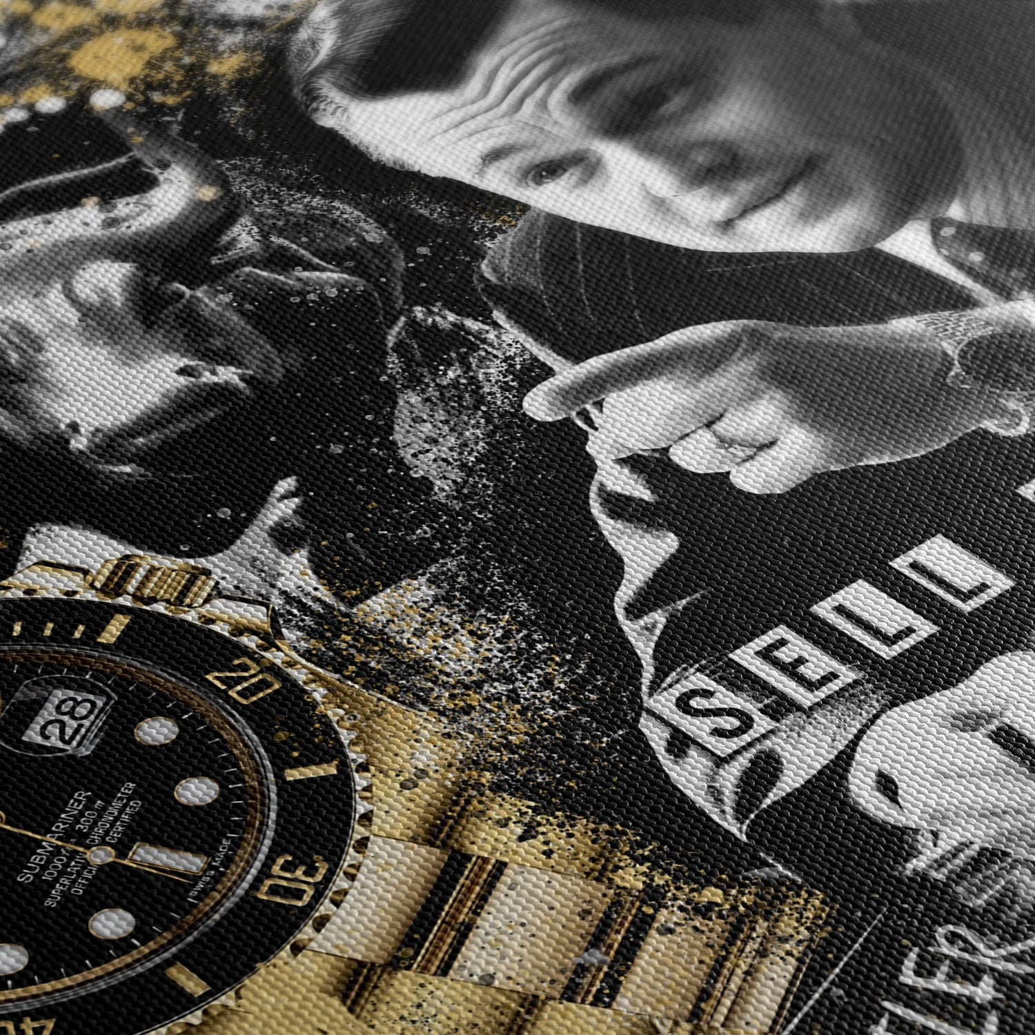 WALL STREET ROYALTY*Canvas*40x60*Canvas*Kunstwerk*Masculina.nl