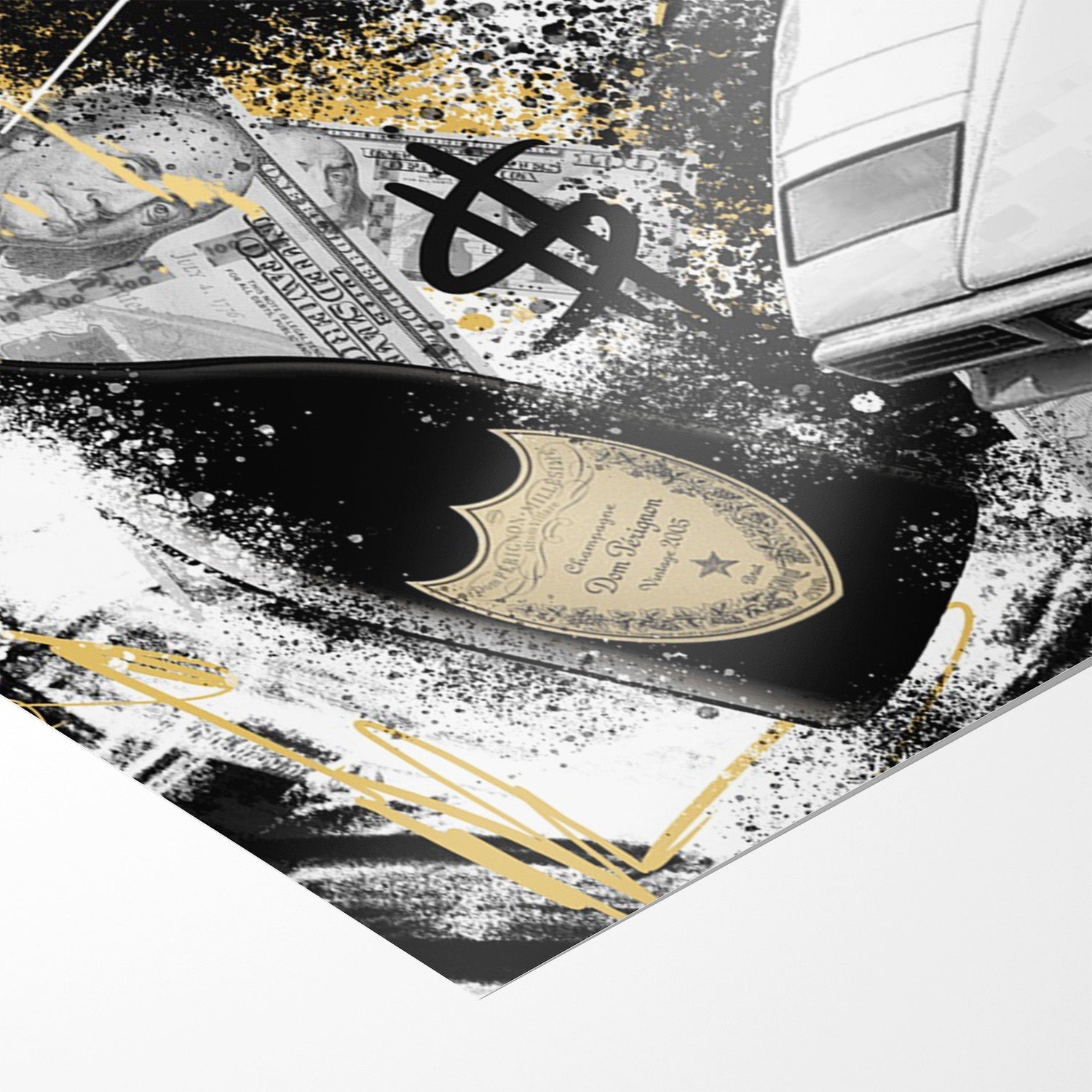 WALL STREET ROYALTY*Papier*40x60*Papier*Kunstwerk*Masculina.nl