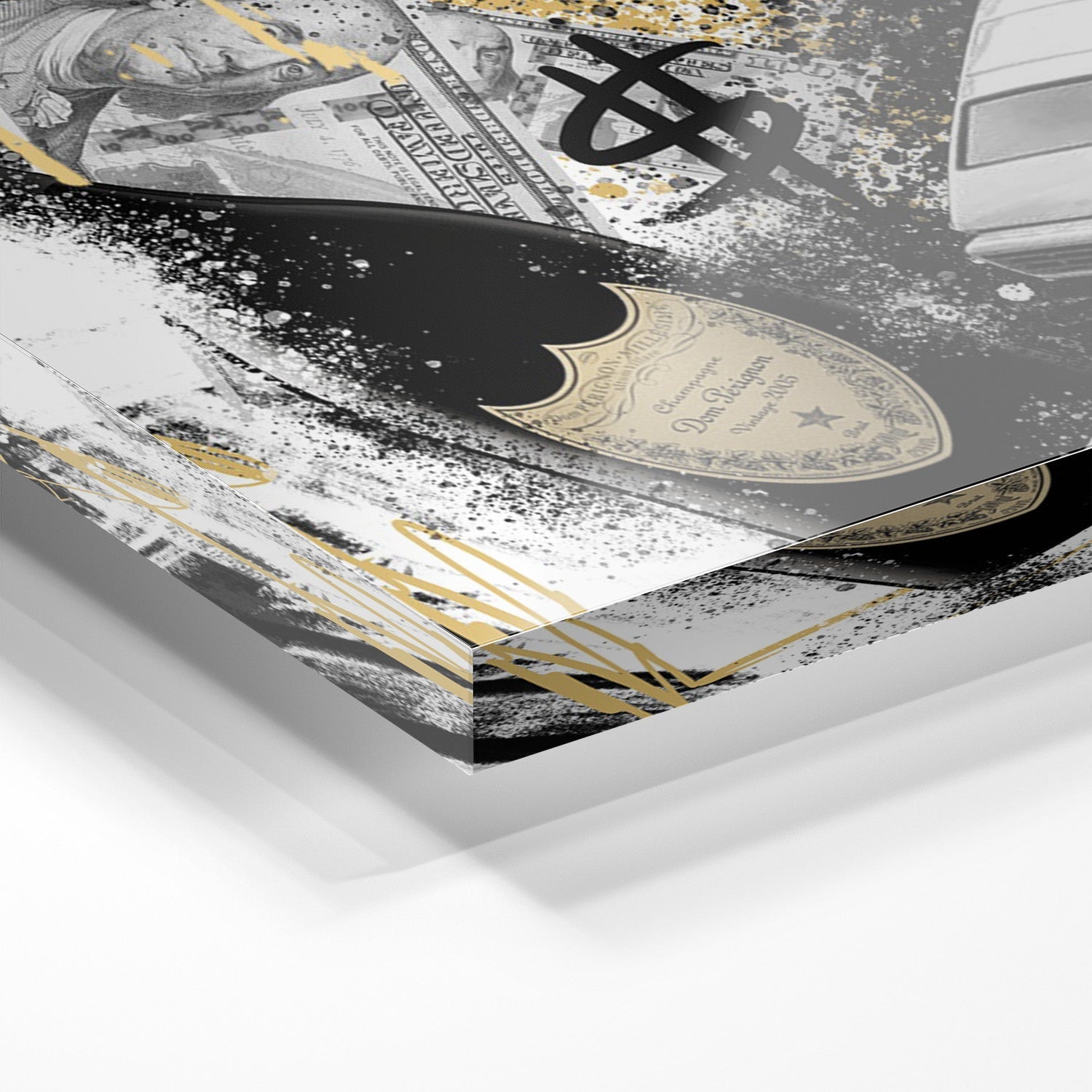 WALL STREET ROYALTY*Plexiglas*40x60*Plexiglas*Kunstwerk*Masculina.nl