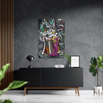 WE ARE GUCCI - LOLA & BUGS*Canvas*40x60 cm*Canvas*Kunstwerk*Masculina.nl