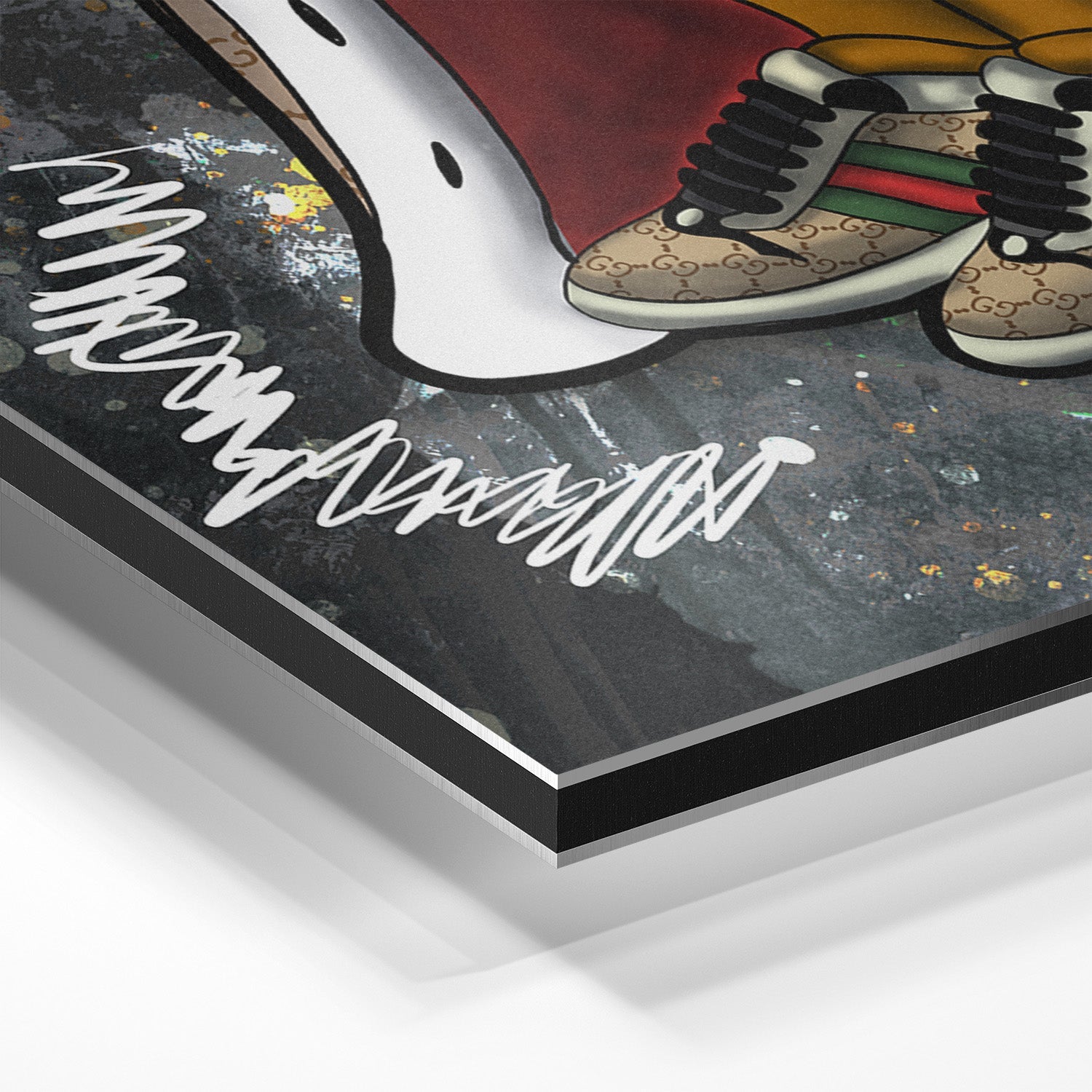 WE ARE GUCCI - LOLA & BUGS*Dibond*40x60 cm*Dibond*Kunstwerk*Masculina.nl