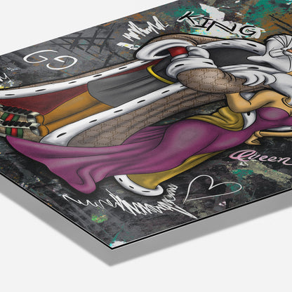 WE ARE GUCCI - LOLA & BUGS*Dibond*40x60 cm*Dibond*Kunstwerk*Masculina.nl