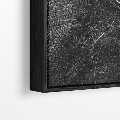 WINDSWEPT HIGHLANDER*Canvas*40x60*Baklijst*Kunstwerk*Masculina.nl