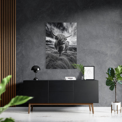 WINDSWEPT HIGHLANDER*Canvas*40x60 cm*Canvas*Kunstwerk*Masculina.nl