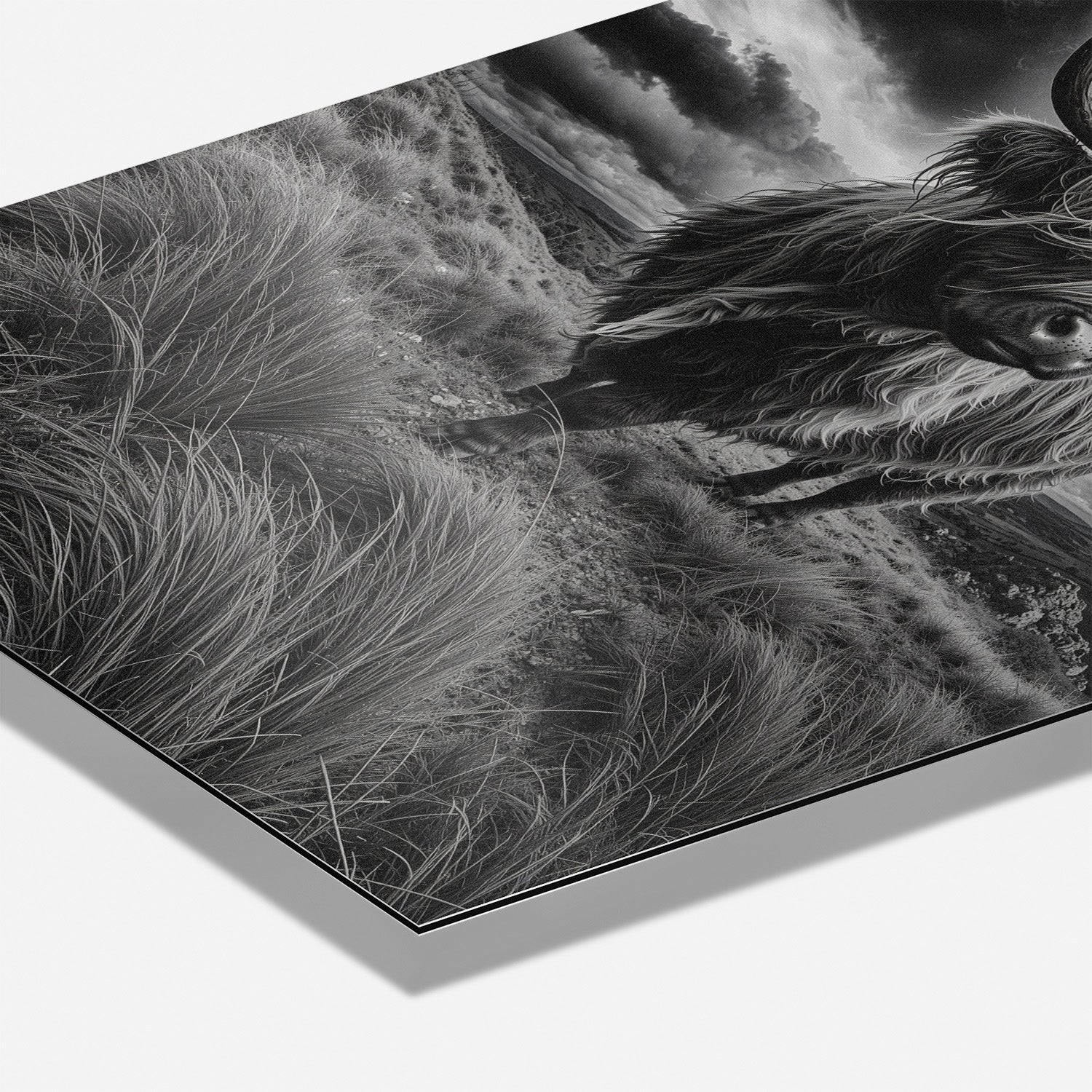 WINDSWEPT HIGHLANDER*Dibond*40x60 cm*Dibond*Kunstwerk*Masculina.nl