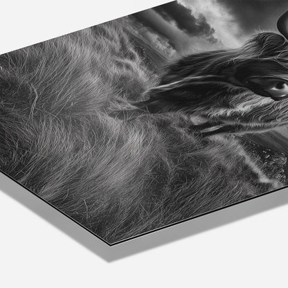 WINDSWEPT HIGHLANDER*Dibond*40x60*Dibond*Kunstwerk*Masculina.nl