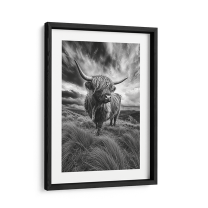 WINDSWEPT HIGHLANDER*Papier*40x60 cm*Papier*Kunstwerk*Masculina.nl