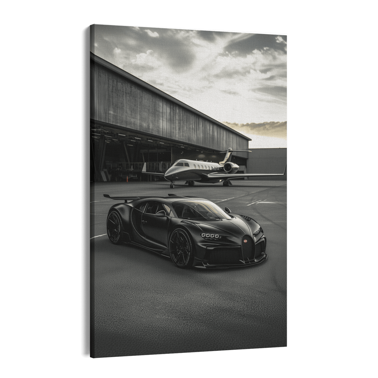 WINGS & WHEELS*Canvas*40x60*Canvas*Kunstwerk*Masculina.nl*Auto's*Bugatti