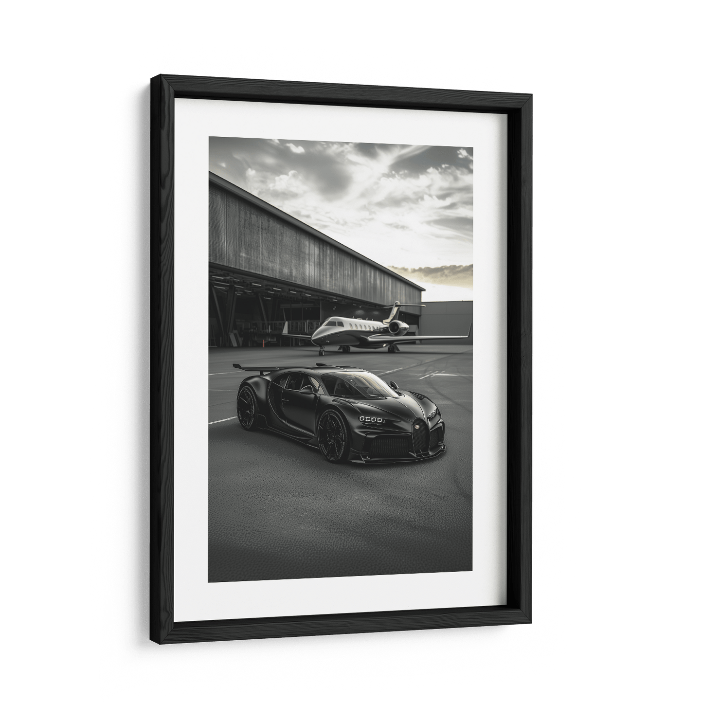 WINGS & WHEELS*Papier*40x60*Papier*Kunstwerk*Masculina.nl*Auto's*Bugatti