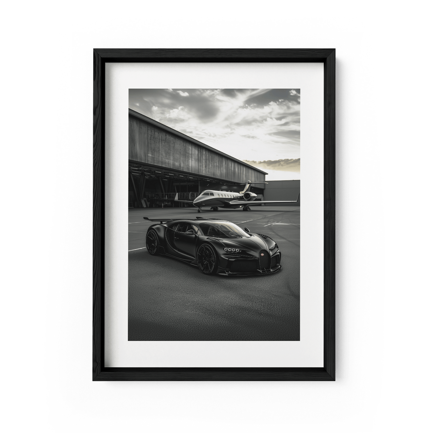 WINGS & WHEELS*Papier*40x60*Papier*Kunstwerk*Masculina.nl*Auto's*Bugatti